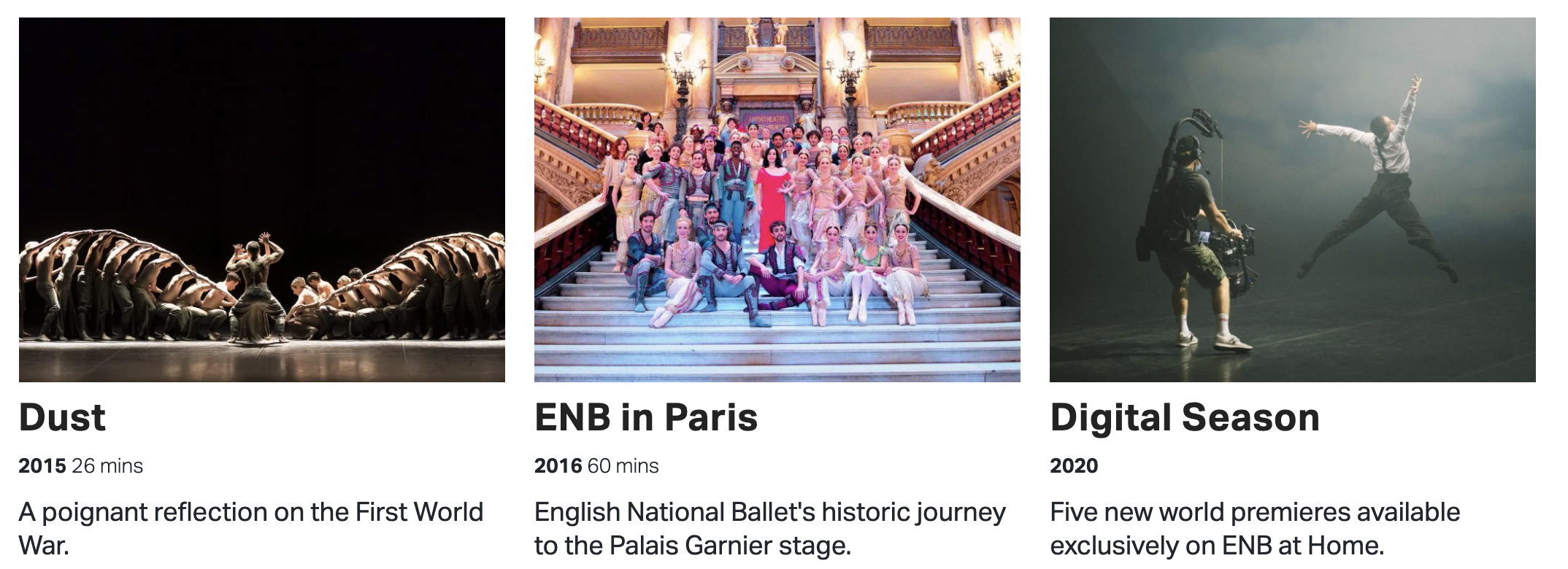 Ballet On Demand World Class Ballet At Your Fingertips Artspod