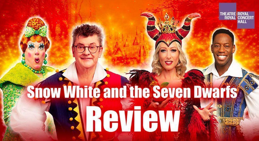 Image for a review of snow white and the seven dwarfs at the theatre royal nottingham