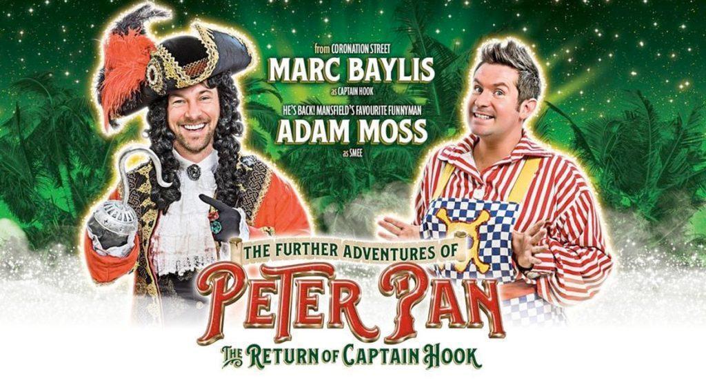 Mansfield Palace Theatre present a completely new version of a classic with The Further Adventures of Peter Pan – The Return of Captain Hook this Christmas