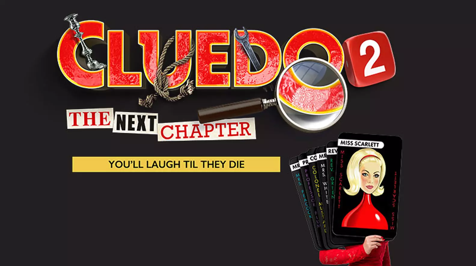 Jason Durr and Helen Flanagan to star in brand new comedy mystery CLUEDO 2 - THE NEXT CHAPTER
