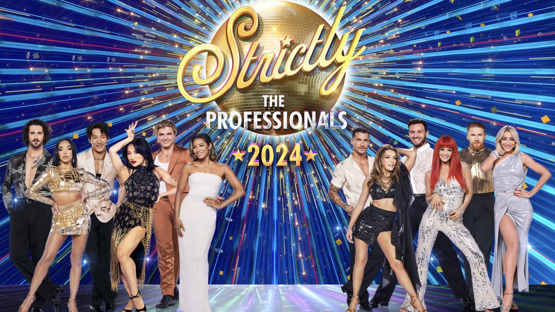 2024 official Strictly The Professionals UK Tour.