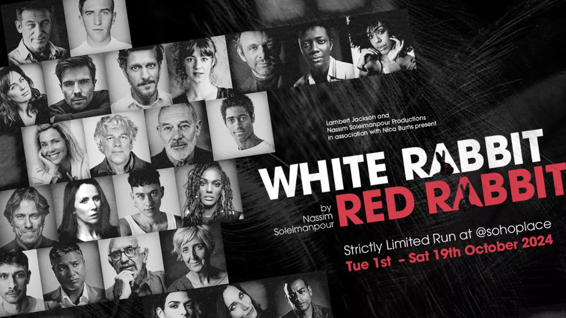 White Rabbit Red Rabbit: No rehearsals. No director. No set. Daisy Edgar Jones stars.